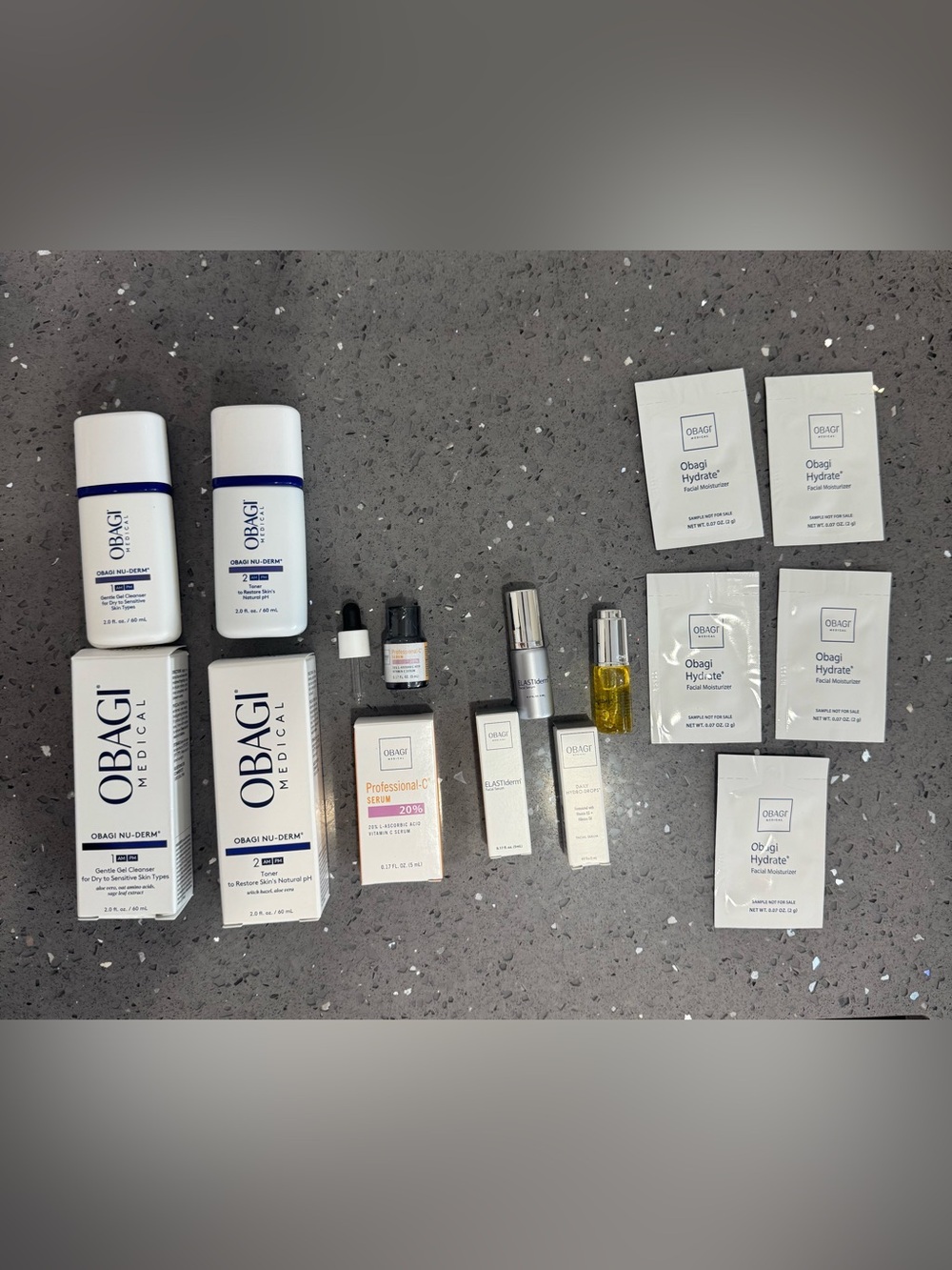 Obagi Medical 10 piece set, new in box, see below for details